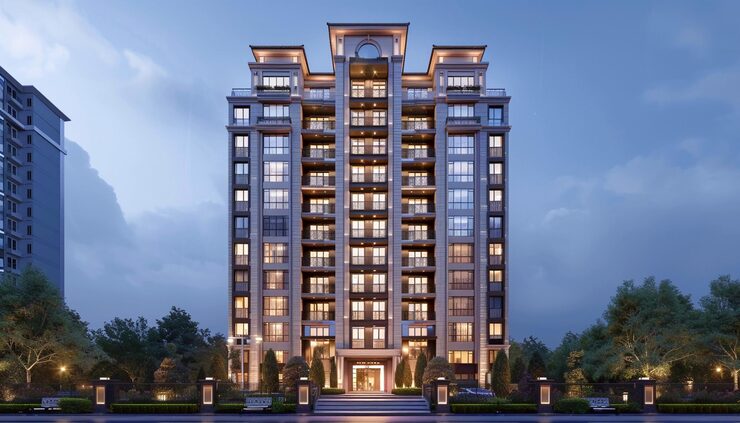 My Home New &amp; Upcoming 4 BHK Apartments in Bangalore , artist impression